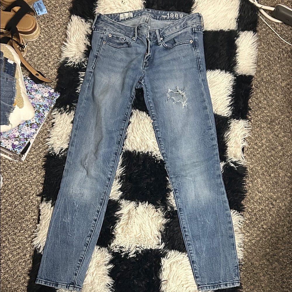 GAP Light Blue Skinny Jeans